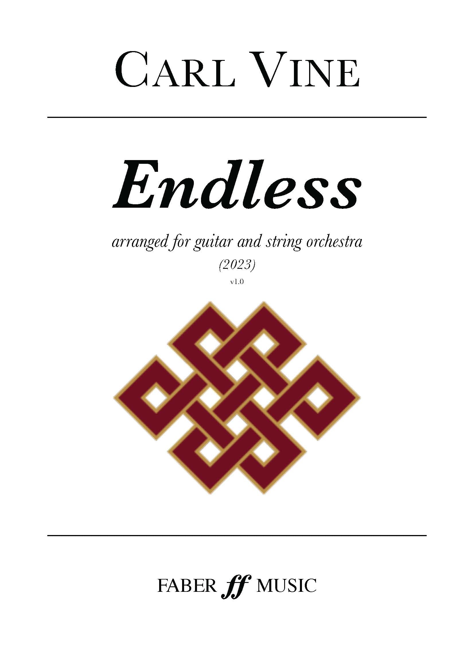 Endless - Guitar, String Orchestra Full Score (Digital Download)