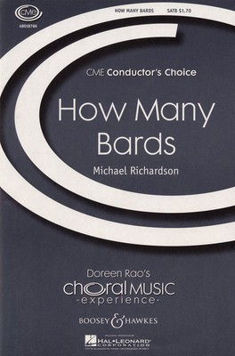 How Many Bards - CME Conductor's Choice Åæ Åæ Åæ Åæ Åæ Åæ Åæ Åæ Åæ Åæ Åæ Åæ Åæ Åæ Åæ - Michael Richardson - SATB Boosey & Hawkes Octavo