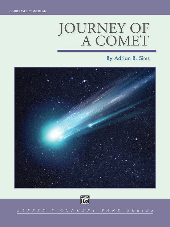 Journey of a Comet – Concert Band Conductor Score & Parts (Digital Download)