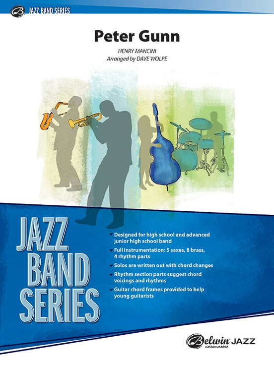 Peter Gunn - Jazz Ensemble Conductor Score & Parts(Digital Download)