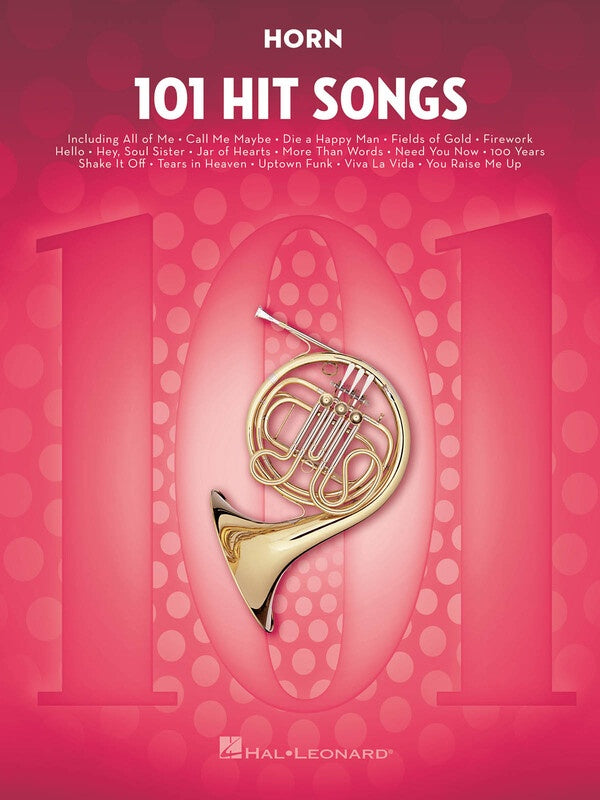 101 Hit Songs - French Horn Solo - Hal Leonard 197186