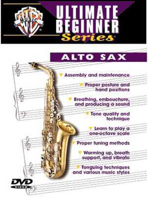ULTIMATE BEGINNER ALTO SAX DVD