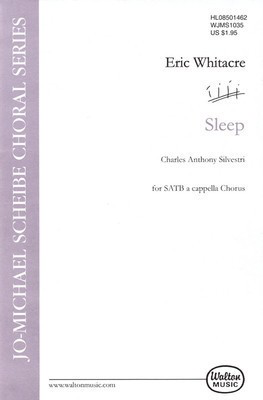Sleep - SATB - Eric Whitacre - SATB divisi Walton Music Choral Score Octavo