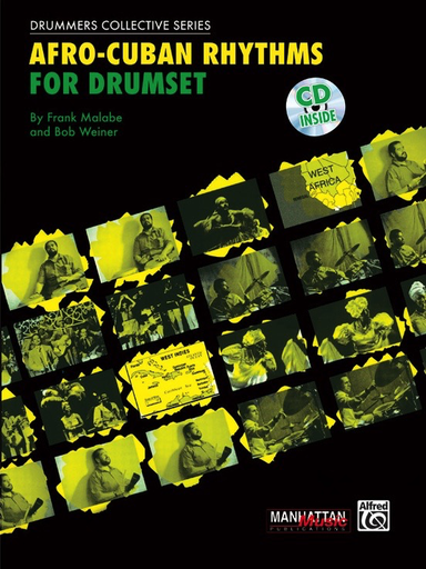 Afro-Cuban Rhythms for Drumset Book/CD