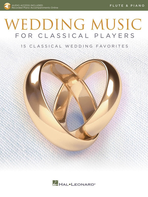 Wedding Music for Classical Players for Flute and Piano - Hal Leonard/OLA 261622