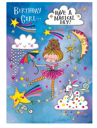 Greeting Card - Happy Birthday Have a Magical Day!