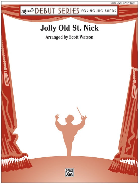 Jolly Old St. Nick - Concert Band Conductor Score & Parts (Digital Download)