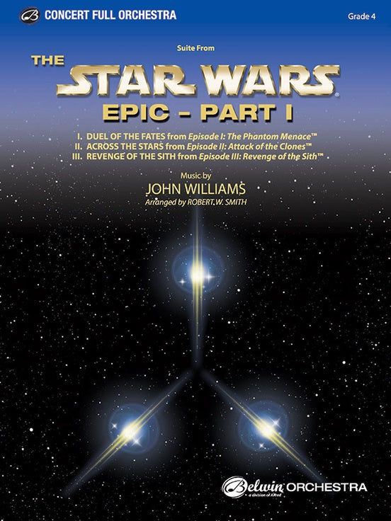 Suite from the Star Wars Epic -- Part I - Full Orchestra Conductor Score & Parts (Digital Download)