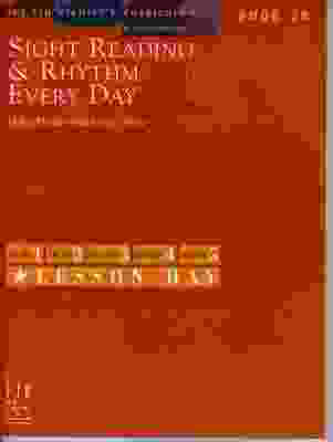 Sight Reading & Rhythm Every Dayëå, Book 2B