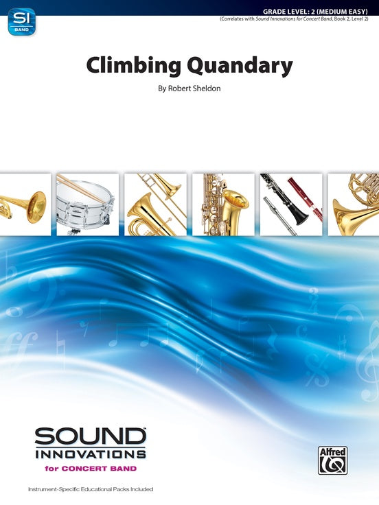 Climbing Quandary - Concert Band Conductor Score & Parts(Digital Download)