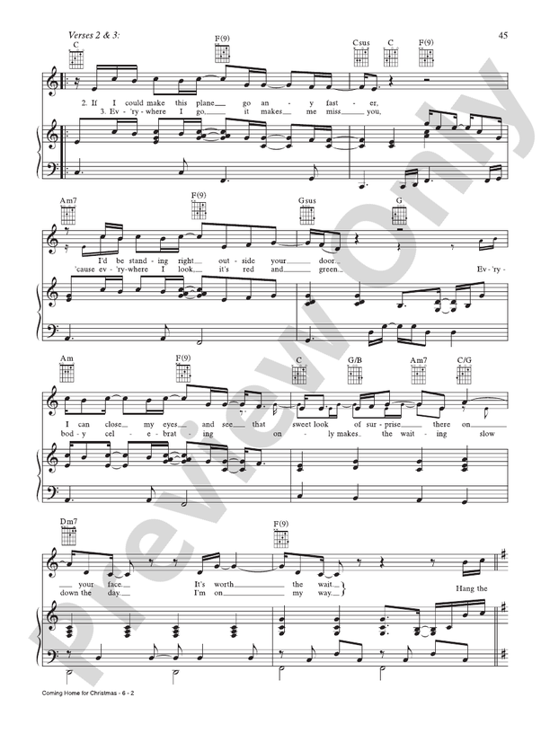 Coming Home for Christmas - Jim Brickman - PVG (Digital Download)