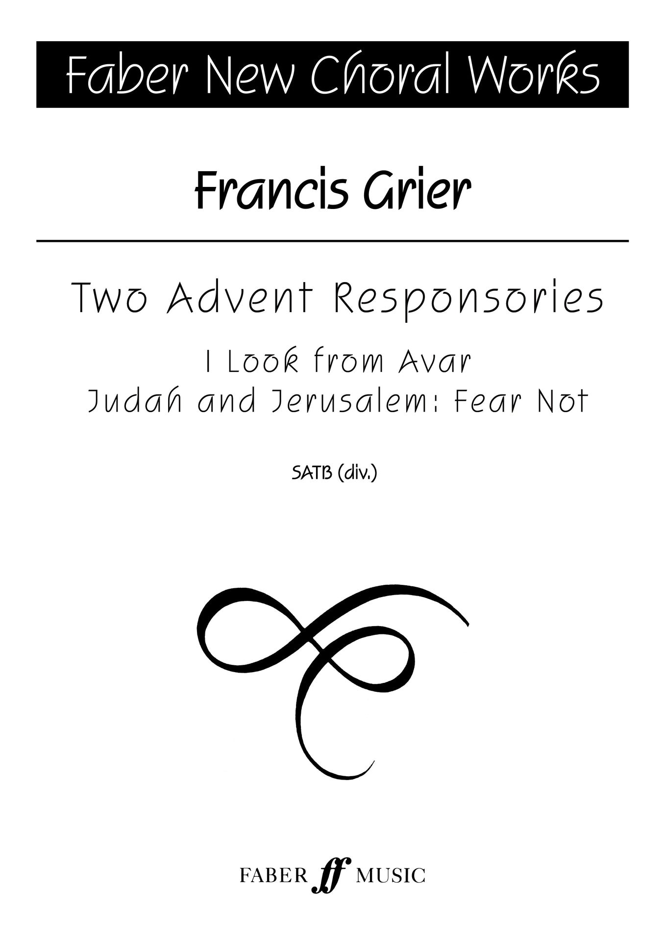 ADVENT RESPONSORIES 2 SATB DIV