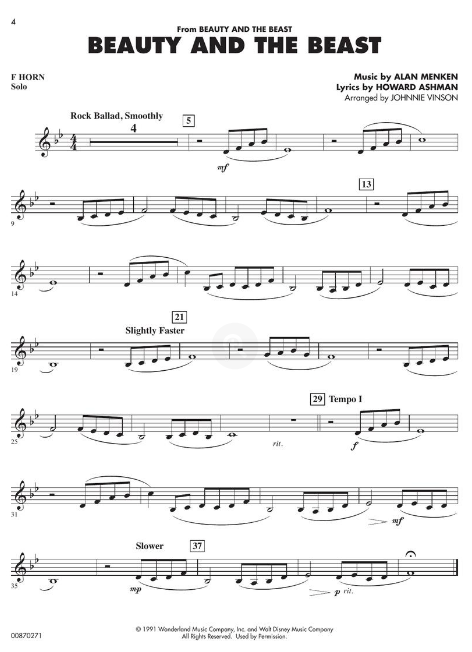 Essential Elements Disney Favorites - F Horn - Hal Leonard