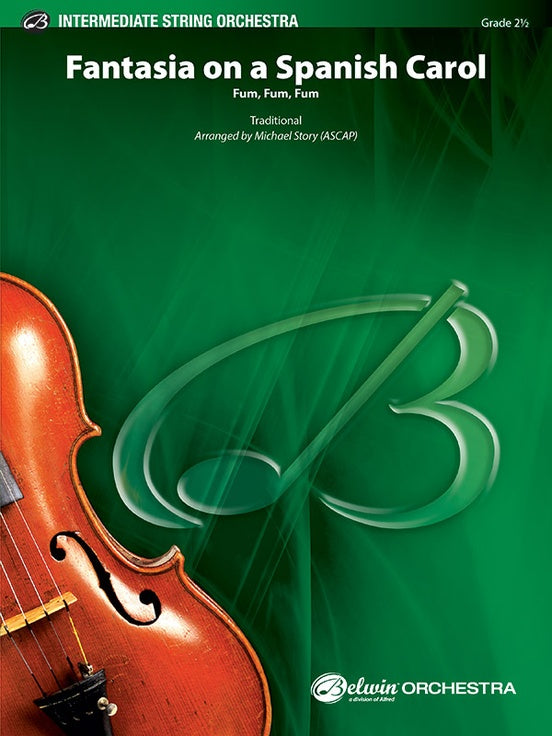 Fantasia on a Spanish Carol - String Orchestra Conductor Score & Parts (Digital Download)