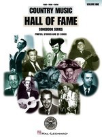 Country Music Hall of Fame - Volume 1 - Guitar|Piano|Vocal Hal Leonard Piano, Vocal & Guitar