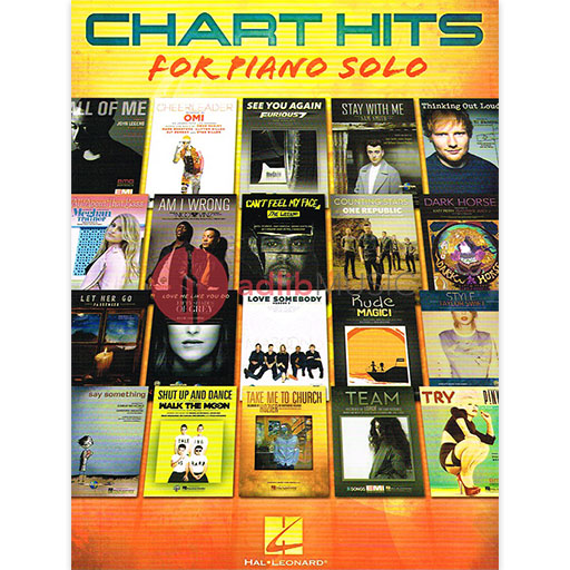 Chart Hits For Piano Solo Piano Solo Songbook Hal Leonard