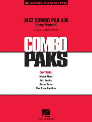 Jazz Combo Pak #36 (Henry Mancini) - Henry Mancini - Mark Taylor Hal Leonard Score/Parts