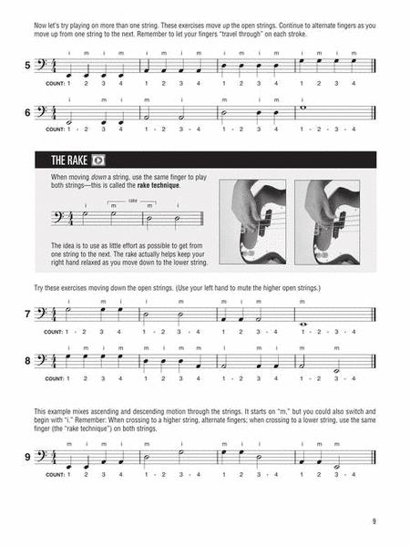 Hal Leonard Bass Method Book 1: Deluxe Beginner Edition - Bass Guitar/Audio Access Online Hal Leonard 1100122