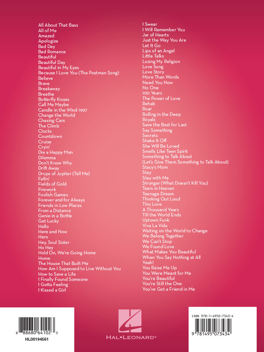 101 Hit Songs - French Horn Solo - Hal Leonard 197186