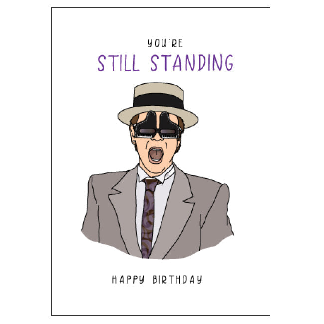 Greeting Card - You're Still Standing Elton John