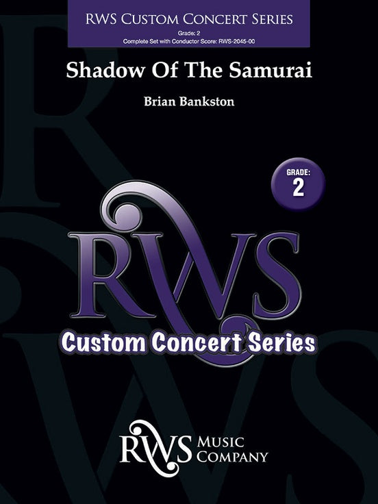 Shadow of the Samurai - Concert Band Conductor Score & Parts(Digital Download)