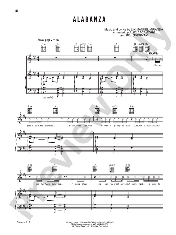 Alabanza (Music from the Original Motion Picture Soundtrack, In The Heights) - PVG (Digital Download)