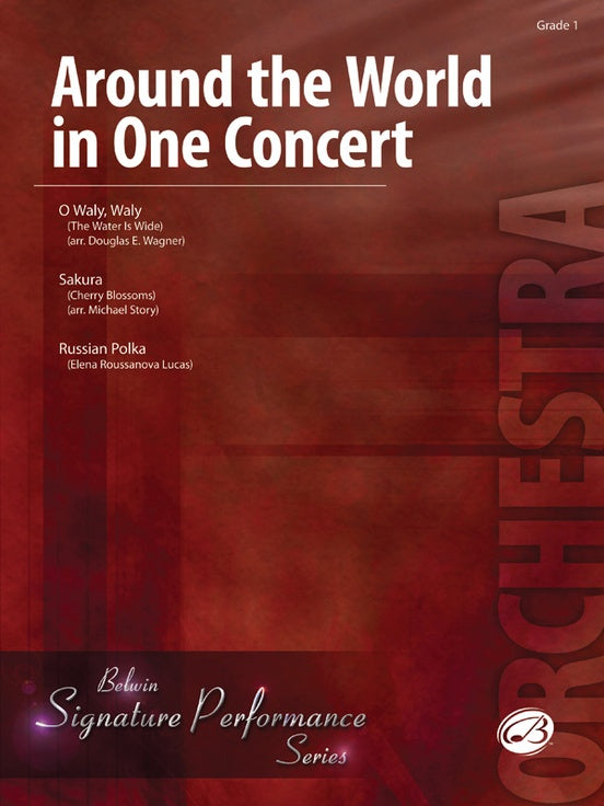 Around the World in One Concert – String Orchestra Conductor Score & Parts (Digital Download)