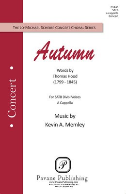 Autumn - Kevin Memley - SATB Pavane Publishing Choral Score Octavo