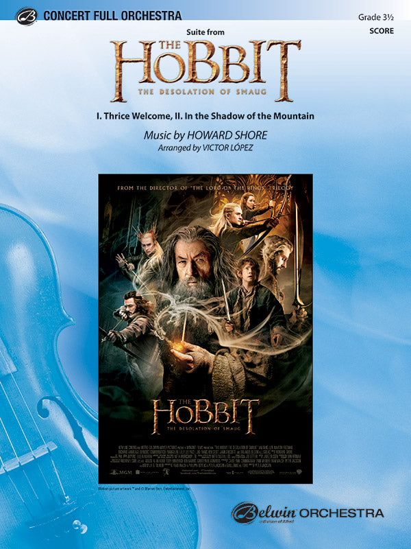 SUITE THE HOBBIT THE DESOLATION OF SMAUG FO GR3.5 SHORE HOWARD