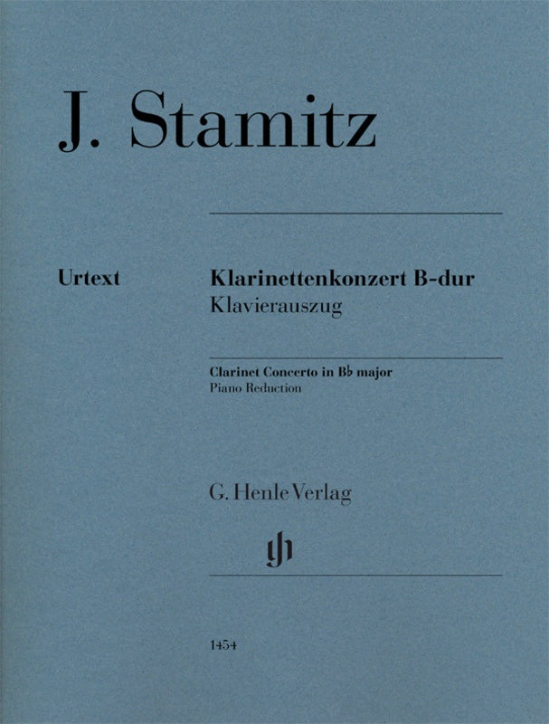Stamitz Clarinet Concerto in Bb Major Clarinet/Pno