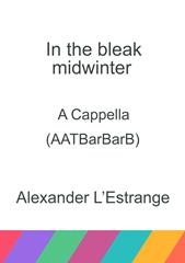 In The Bleak Midwinter - SATB A cappella (Digital Download)