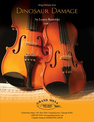 Dinosaur Damage - Lauren Bernofsky - Grand Mesa Music Score/Parts