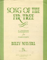 Song Of The Fir-Tree - Piano Solo (Digital Download)