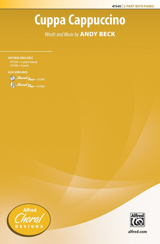 Cuppa Cappuccino – 2-Part Choral Octavo (Digital Download)