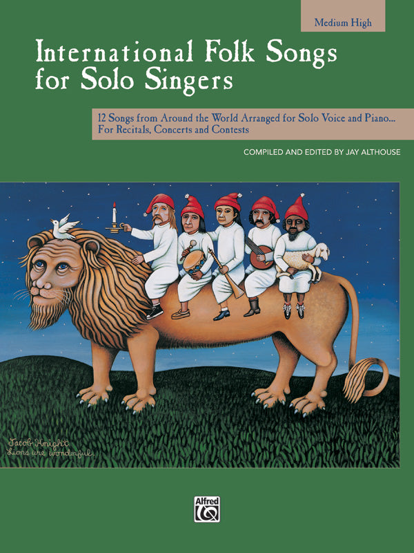 INTERNATIONAL FOLK SONGS SOLO SINGERS MED/HI BK