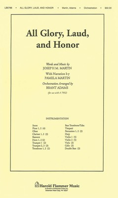 All Glory, Laud and Honor (from A Time for Alleluia) - Brant Adams|Joseph M. Martin Shawnee Press Score/Parts