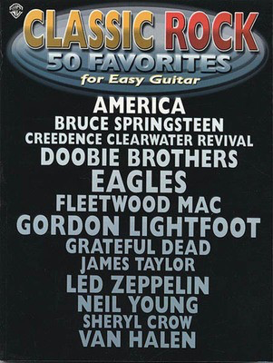 Classic Rock - 50 Favorites for Easy Guitar - Guitar Hal Leonard Easy Guitar