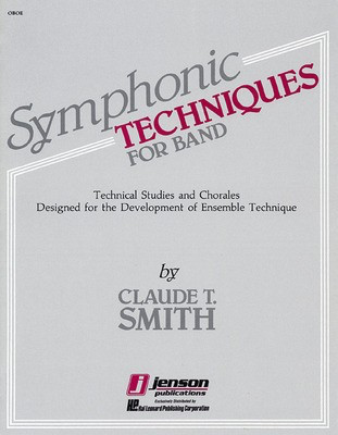 Symphonic Techniques for Band - Oboe - Claude T. Smith - Oboe Hal Leonard Part