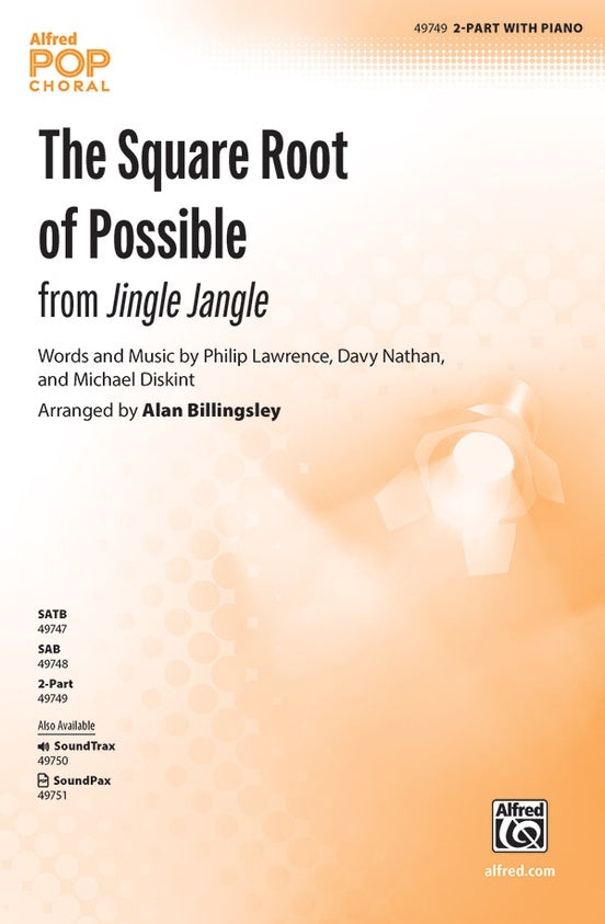 The Square Root of Possible - 2 Part Treble Choral Octavo (Digital Download)