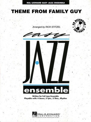 Theme from Family Guy - Includes Full Performance CD - Rick Stitzel Hal Leonard Score/Parts/CD