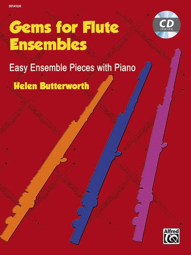 Gems for Flute Ensemble Book/CD
