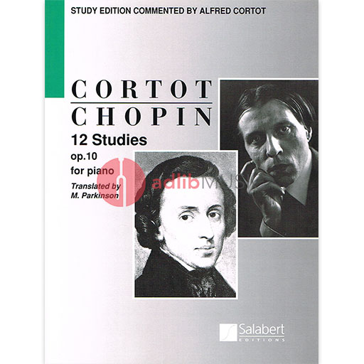 Chopin - 12 Studies Op10 - Piano Solo Salabert Editions SLB00379900