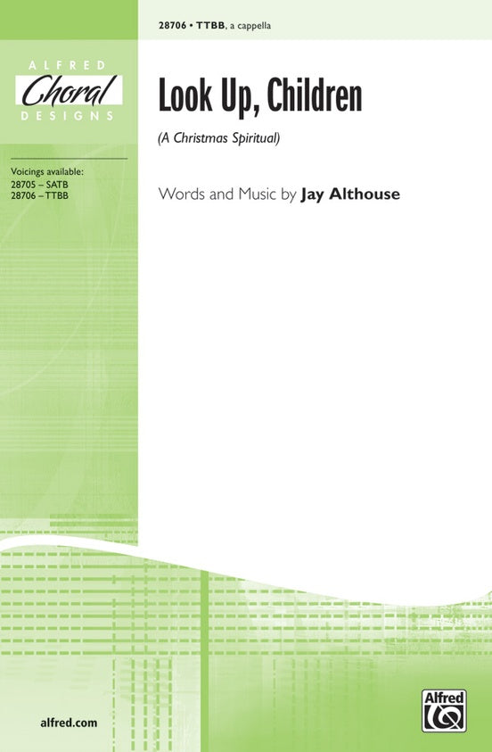 Look Up, Children (A Christmas Spiritual) – TTBB, a cappella Choral Octavo (Digital Download)