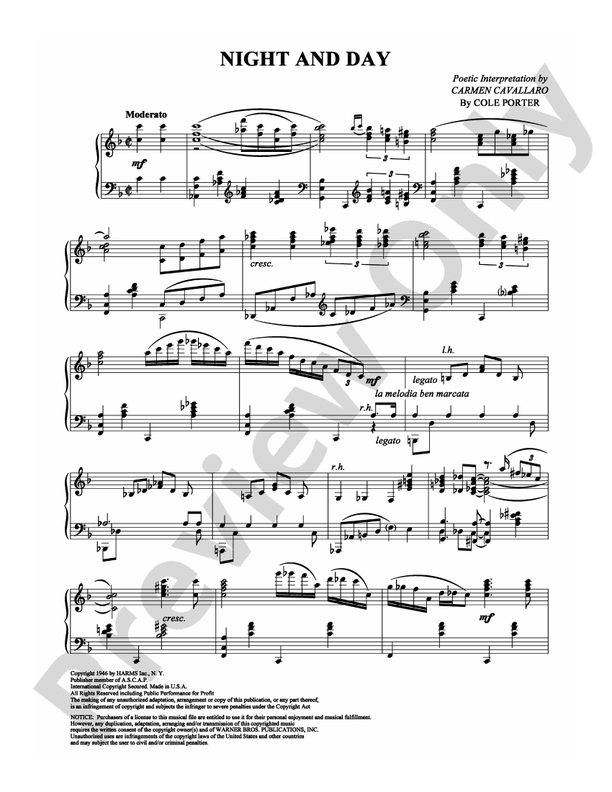 Night and Day - DSM-PS-0001976 - Piano (Digital Download)