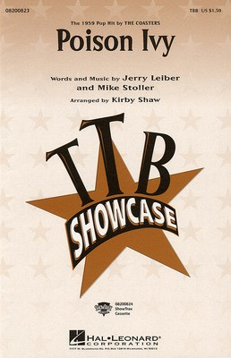 Poison Ivy - Jerry Leiber|Mike Stoller - TBB Kirby Shaw Hal Leonard Choral Score Octavo