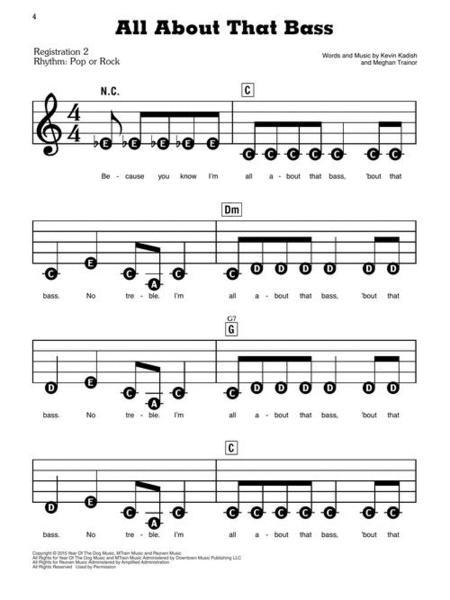 Songs of the 2010s EZ Play #371: New Decade Series Updated - Electric Keyboard Hal Leonard 339094