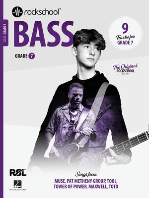 Rockschool Bass Grade 7 (2024) Book/OLA - Rock School Limited