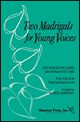 Two Madrigals for Young Voices - SAB Russell Robinson Shawnee Press Choral Score Octavo