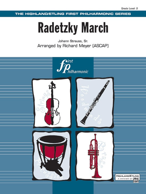 Radetzky March – Full Orchestra Conductor Score & Parts (Digital Download)
