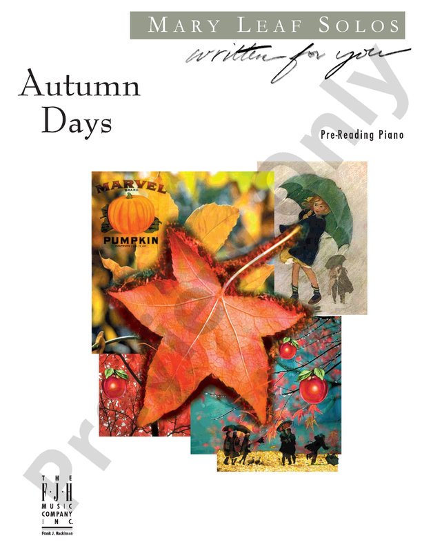 Autumn Days - Piano (Digital Download)